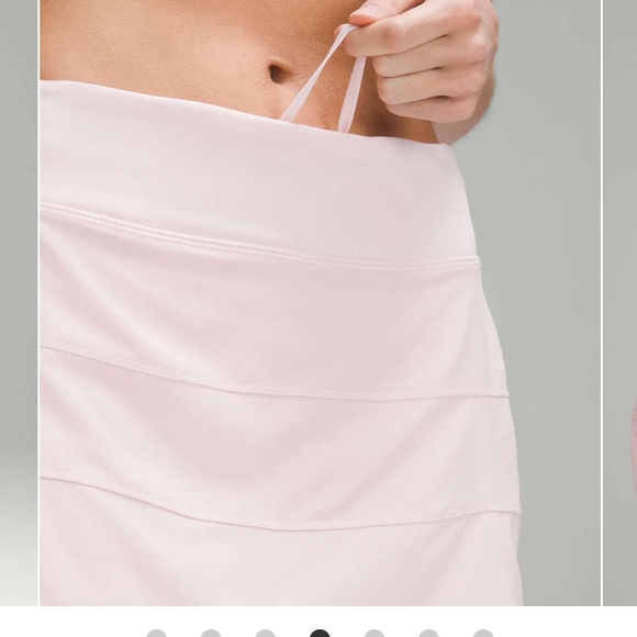 Pace rival mid rise mini skirt in flush pink - Picture 3 of 5